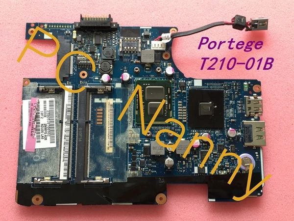 

For Toshiba Portege T210-01B T210 System Motherboard MB K000106830 NDU00 LA-6031P Intel HD Graphics U5400 DDR3 Tested!
