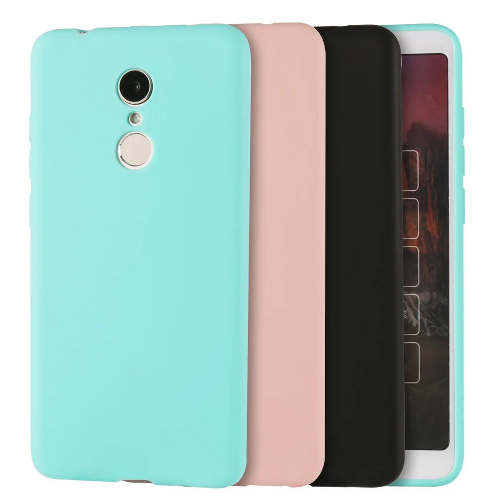 

Silicone Case For Xiaomi Redmi 5 Plus Matte Cute Back Cover Soft Cover Funny Phone Bag Case TPU Coque For Xiaomi Redmi 5 Plus