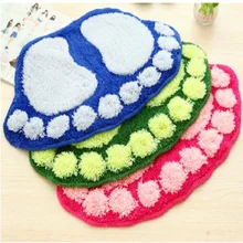 Ubring ковер форма для ног пластик anty-slip для кухни и ванной комнаты Пять цветов полосатый для дома 40*60 см Ковер