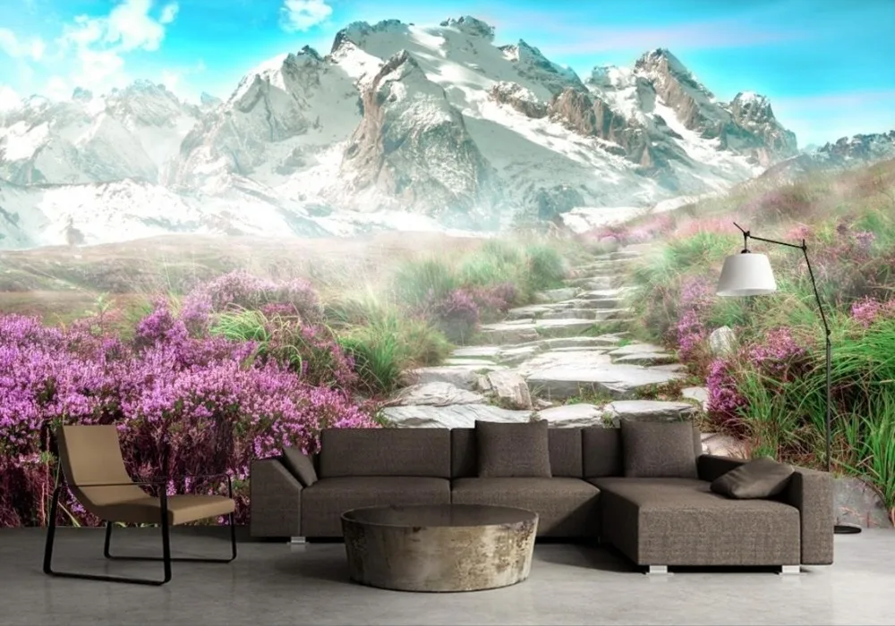European style HD Wallpapers For Living Room Background Wall 3D