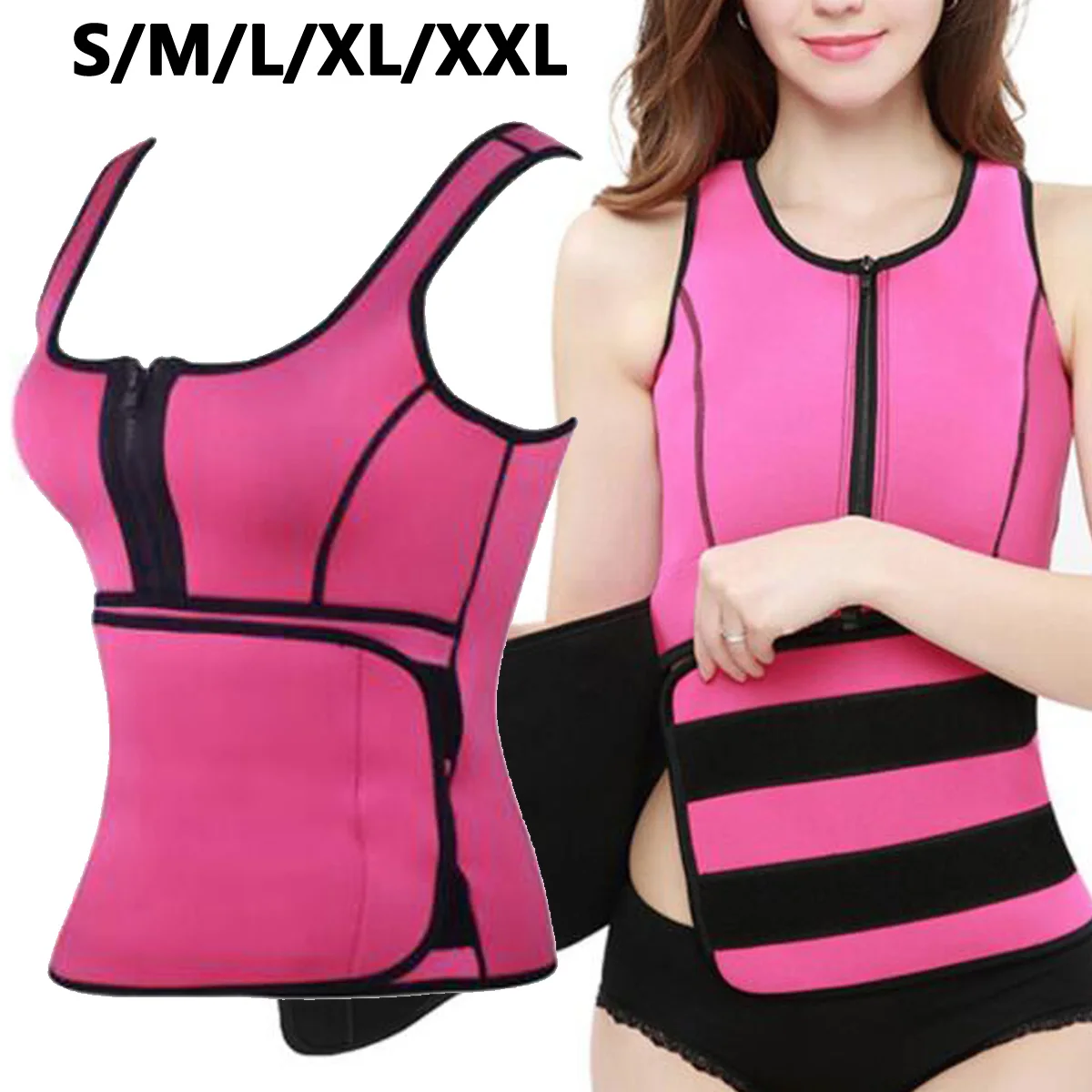 Neoprene Fat Burning Waist Training Vest