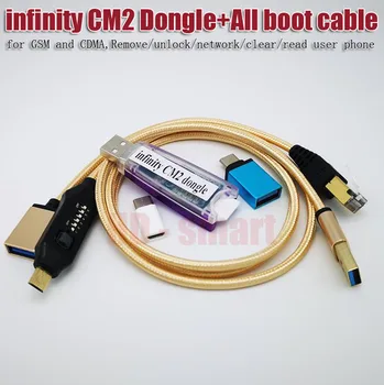 

100% original infinity CM2 BOX Dongle + UMF All boot cable for GSM and CDMA,Remove/unlock/network/clear/read user phone