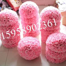 SPR shipping-30cm розовый шар Свадебный цветок украшения 10 шт./лот, 20 видов цветов доступны, больше размер