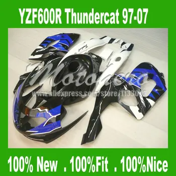 

Injection for YAMAHA YZF600R Thundercat 1997-2007 YZF 600R 97-07 97 98 99 00 01 02 03 04 05 06 07 white green black fairings kit