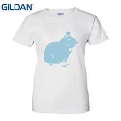 Sir Capybara футболка Новинка 2018 летняя модная женская брендовая одежда Высокое качество модная женская футболка 100% хлопок