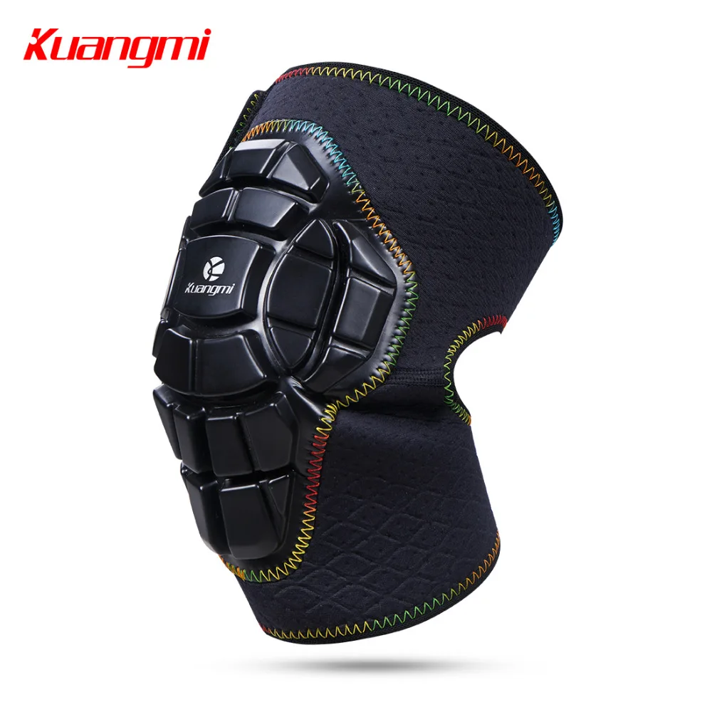 Kuangmi 2 PCS كرة السلة منصات الركبة للأطفال الأطفال المضادة للاصطدام الرضفة الركبة حامي الاطفال واقية الطائرة كرة القدم