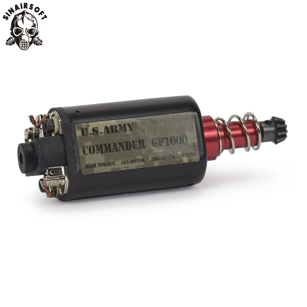 

SINAIRSOFT COMMANDER GP1000 Super High Torque Motor for Airsoft AEG Ver.2/3 Gearbox SA0900