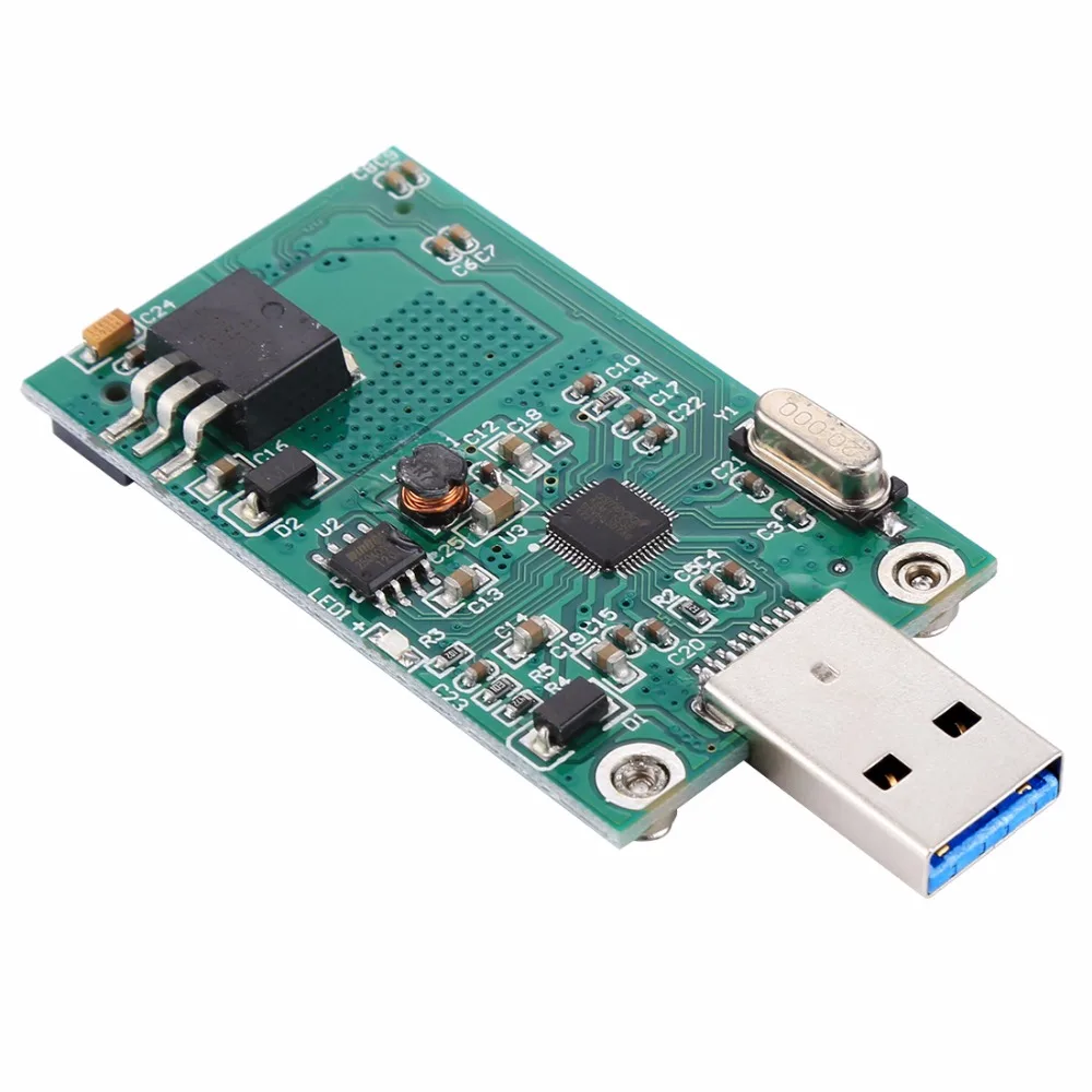 Конвертер mSATA SSD в USB 3 0 адаптер плата модуля карты жесткий диск|Компьютерные