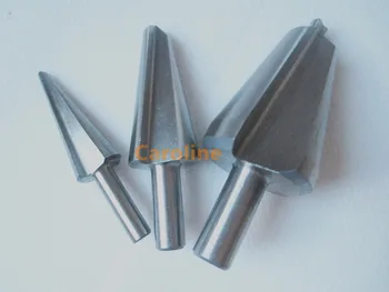 

3pcs HSS Taper Drill Bit Set Cone Cutter 16MM to 30.5MM 5MM to 20MM 3MM to14MM