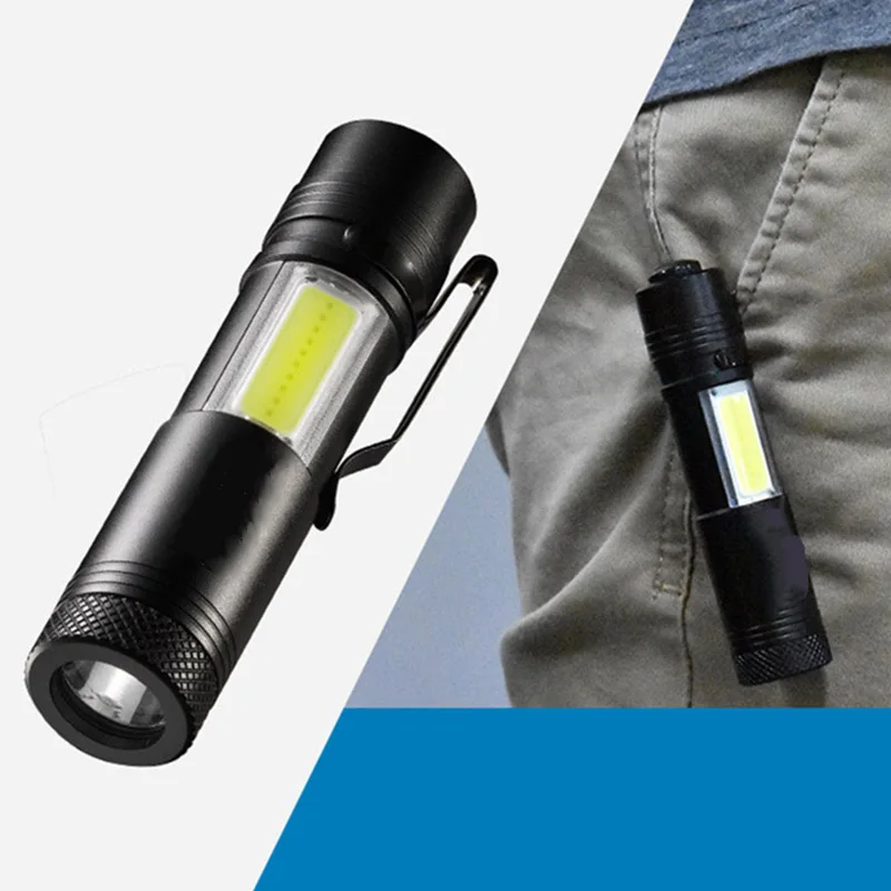 

High Quality Hard Light Mini Outdoor Waterproof LED Flashlight Portable For Overhaul Work & Sports Camping Hiking