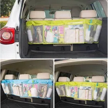New Car Back Seat Organizer Storage Bag Kick Mat Tissue Box Travel holder Pouch Hanger Accessories Sac de rangement voiture Hot