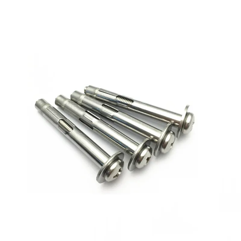 

2PCS 304 Stainless Steel Cross Pan Head Expansion Screws M8*60/70/80/100