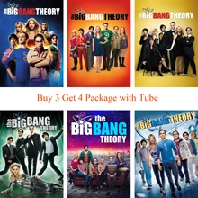The Big Bang Theory плакаты кино-стикеры Настенные с белым покрытием бумага печатает высокой четкости четкое изображение украшение дома