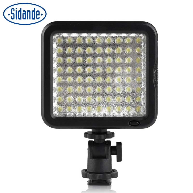 

Sidande 72 LED Video Photo Light Lighting Lamp for DV Camcorder & Canon Nikon Pentax Sony Panasonic Olympus Digital SLR Cameras