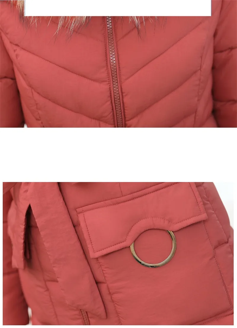 Новая женская зимняя куртка, пальто, модная верхняя одежда с капюшоном и воротником из искусственного меха размера плюс 3XL, теплый пуховик, хлопковая куртка, пальто для студентов
