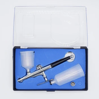 

Professional 0.3mm 131 Airbrush Model Pump Pot Double Action air brush painting kits Spray Pump Clay ceramic Pottery Tools