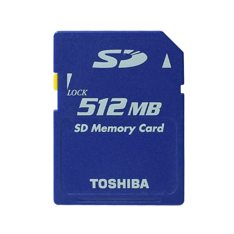 Promotion Original Toshiba 512MB SD Card Class2 SD 512M Memory Card Secure SD Memory Card for 1