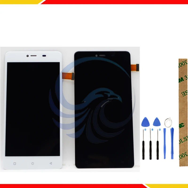 

Tested LCD Display Screen For Highscreen Power Rage LCD Display With Touch Screen Complete assembly
