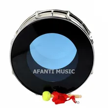 22 inch Blue font b Drum b font Skin Afanti font b Music b font Bass