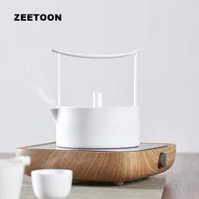 220V Electronic Teapot Heater Tea Stove Set Warmer Electric Ceramic Heaters Kit Coffee Cup Mug Coarse Pottery Kettle heating New