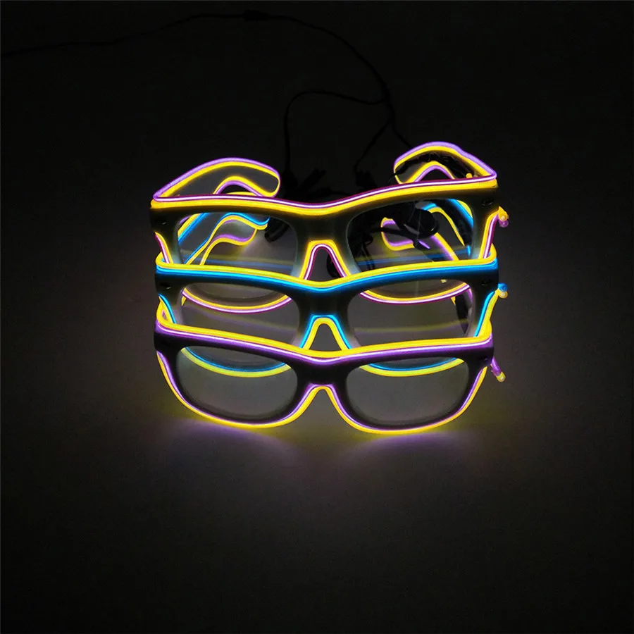 2019 Light up LED glasses men party cycling 100% glasses photochromic sport glasses women oculos ciclismo gafas ciclismo 30J19 (6)