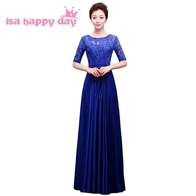 ladies gown blue colour