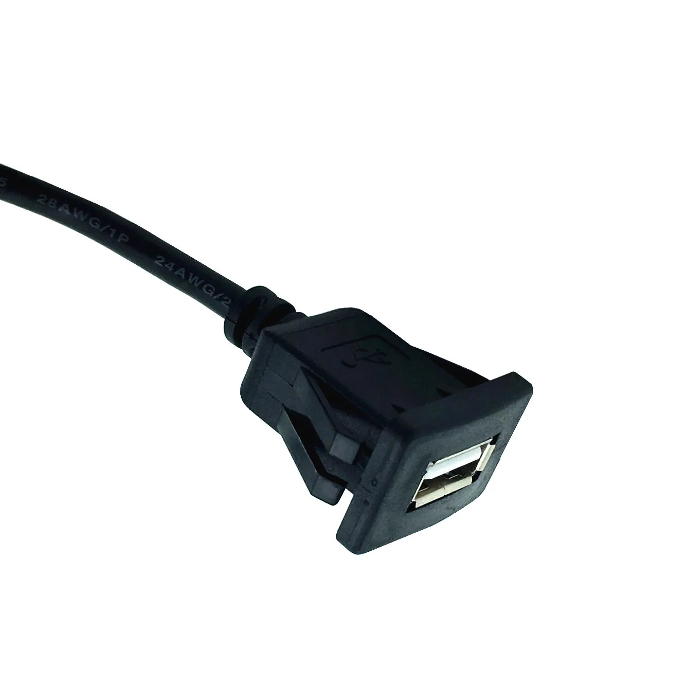 USB папа к женскому AUX флеш Панель Крепление удлинитель для автомобиля грузовика