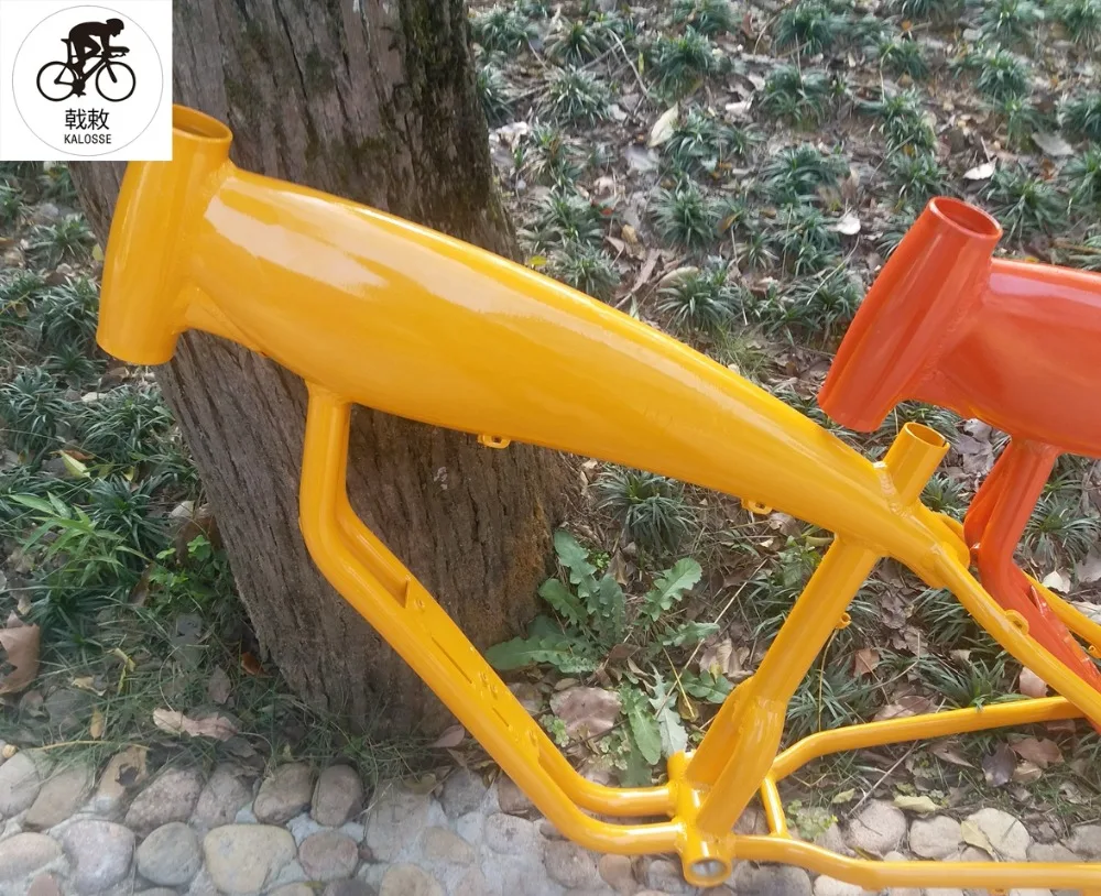 Flash Deal Kalosse aluminum alloy  120mm BB size Electric  bike  frame  26*17inch fat bicycle frame ,26*4.8 beach bike frame 25