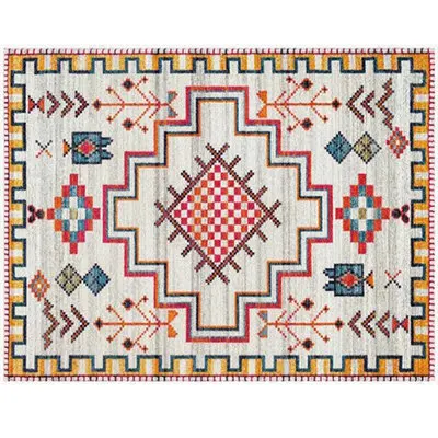 Жаккардовый ковер в стиле Марокко для гостиной, спальни, Противоскользящий коврик для пола с цветочным рисунком, абсорбирующие Нескользящие Коврики для домашнего декора - Цвет: 7