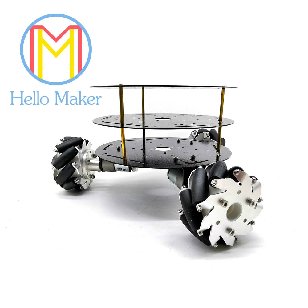 3 wheel robot design