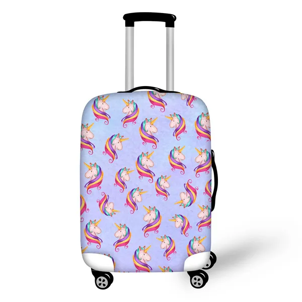 FORUDESIGNS/3D Цветочный дорожный Багаж защитный чехол для 18-30 дюймов тележка костюм Чехол Эластичный чехол для багажника пылезащитный чехол на молнии - Цвет: CC1681