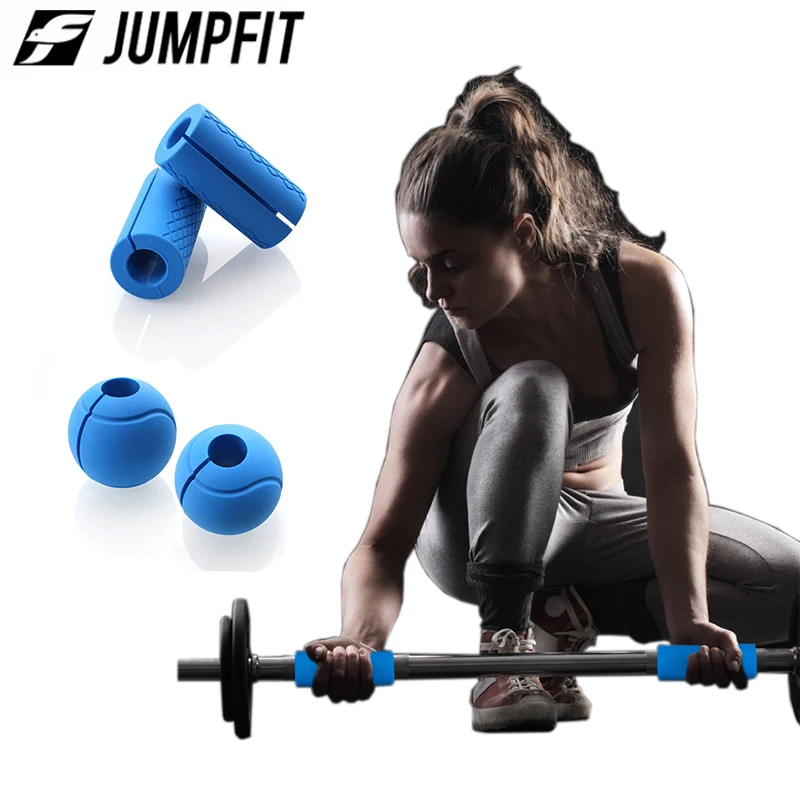 

Barbell Dumbbell Grips Thick Bar Handles Silicone Globe Grip Anti-slip Protect Pad Pull Up Weightlifting Fat Grips Support