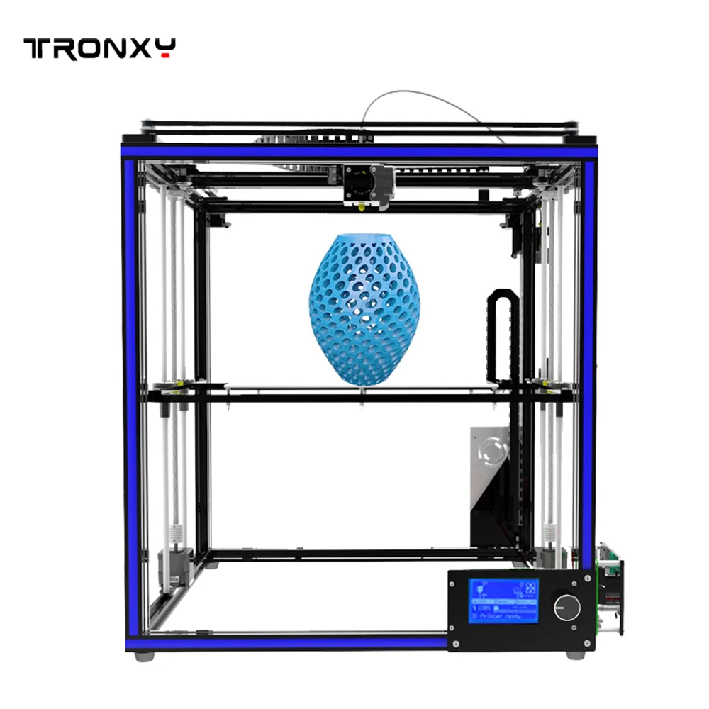 

High-precision Tronxy X5S Aluminium Profile Frame 3D Printer Big Print Area CoreXY System 12864P LCD Big Screen