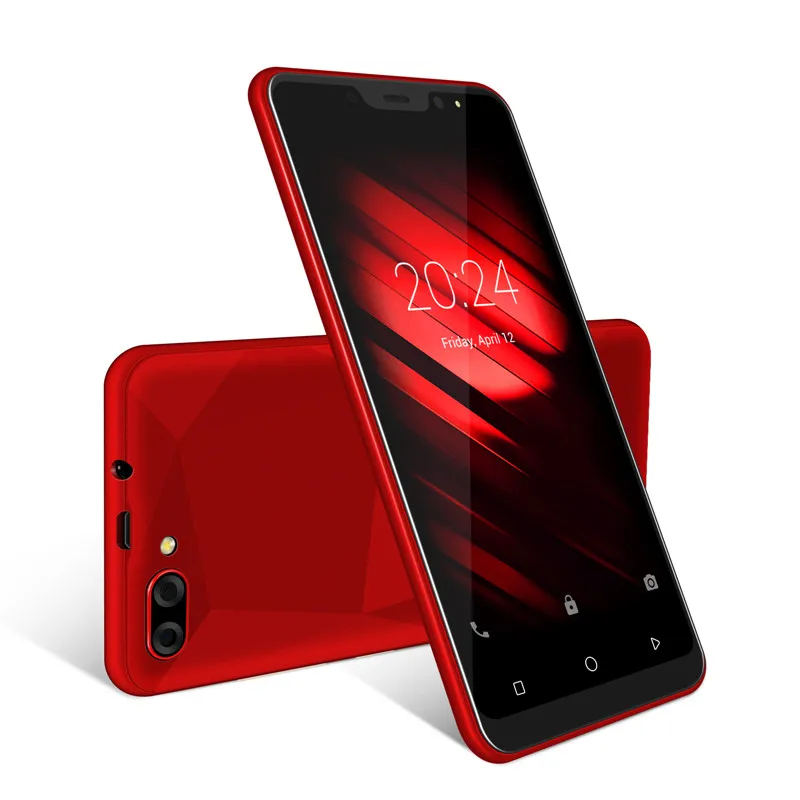 Xgody X27 смартфон 3g WCDMA Android 9,0 четырехъядерный MTK6580 5," экран 1 Гб ОЗУ 16 Гб ПЗУ две камеры мобильный телефон - Цвет: Красный