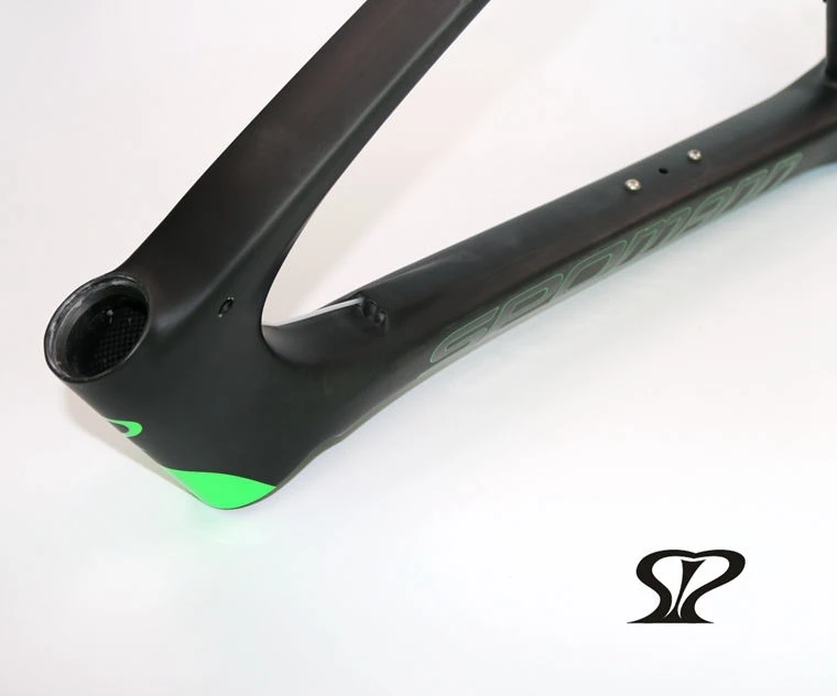 Perfect Newest 3 colors SPOMANN Racing 700C Road bike matte UD full carbon fibre bicycle frames+fork+seatpost+headsets+BB Free shipping 19