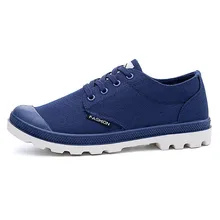 Men Causal Shoes Lace Up Canvas Shoes Fabric Flat Breathable Shoes For Men Fashion Canvas Man Shoes P6d12
