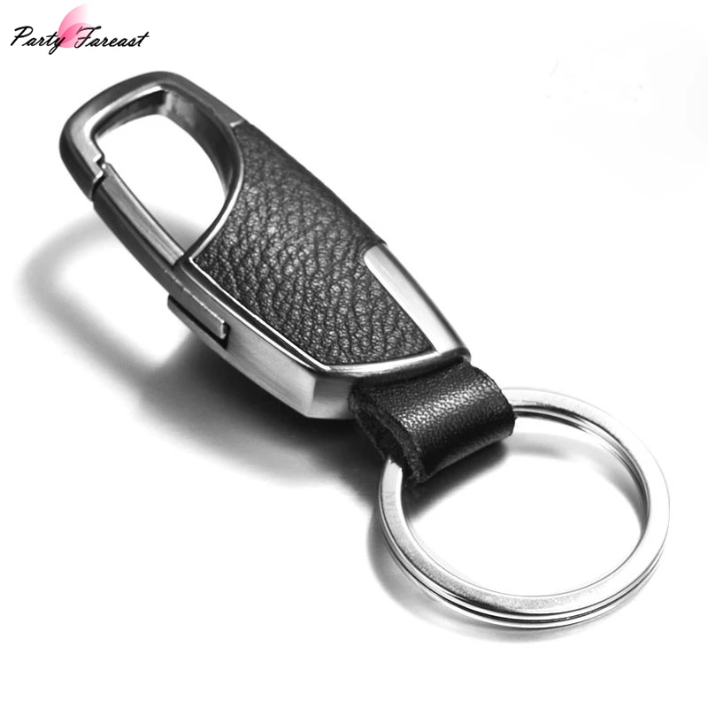 Leather Jewelry Sets Car Keyring Strap Key Holder Bottle Opener Key Chain