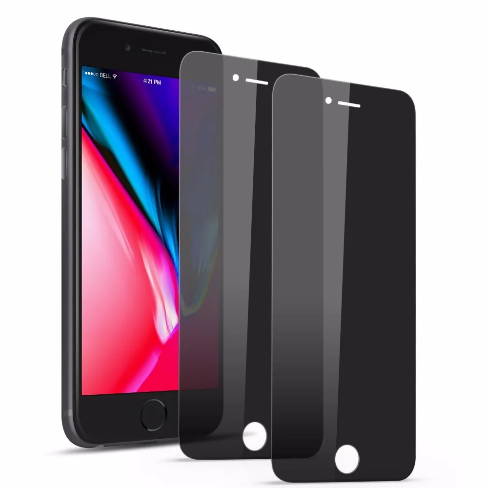 

Privacy Protection Full Cover Film Tempered Glass For iPhone X 10 6 6s 7 8 Plus Screen Protector For iPhone 5 5S SE 4 4S Glass