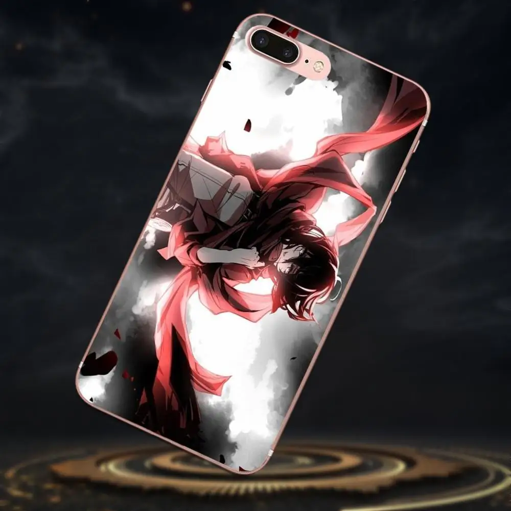 Soft TPU Case Coque Cover For Sony Xperia Z Z1 Z2 Z3 Z4 Z5 compact Mini M2 M4 M5 T3 E3 E5 XA XA1 XZ Premium Attack On Titan 1