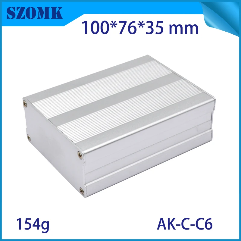 Buy Aluminum electronics case 36(H)x76(W)x100