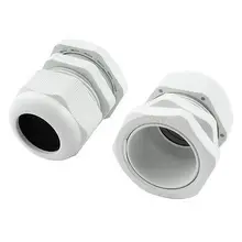 2 шт. Водонепроницаемый ввод Разъем PG29 w гайка для 18-25 мм диаметр кабеля провод