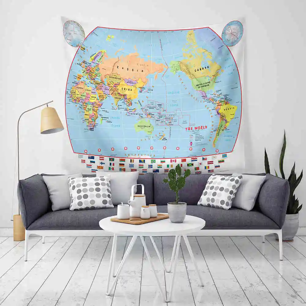 Better Quality 3D World Map Cosmos Galaxy Polyester/Cotton Macrame Wall Hanging Tapestry Home Living Decor Space Beach Mat Better Quality 3D World Map Cosmos Galaxy Polyester/Cotton Macrame Wall Hanging Tapestry Home Living Decor Space Beach Mat