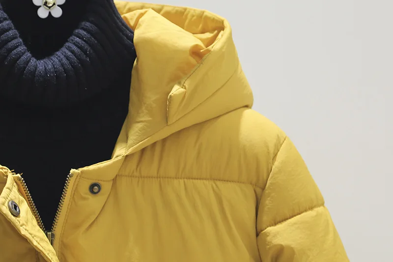 WOMAN Jacket Cotton-padded Overknee Down Cotton Woman warm Loose fashion chic Winter Coat High Quality Parka