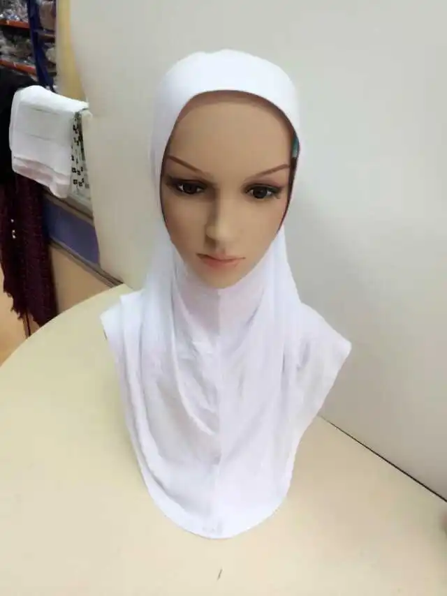 LJ7 стиль хиджаб для детей складывается 2 шт. детей hijabs модный мусульманский хиджаб дети пашмины - Цвет: TJ18002