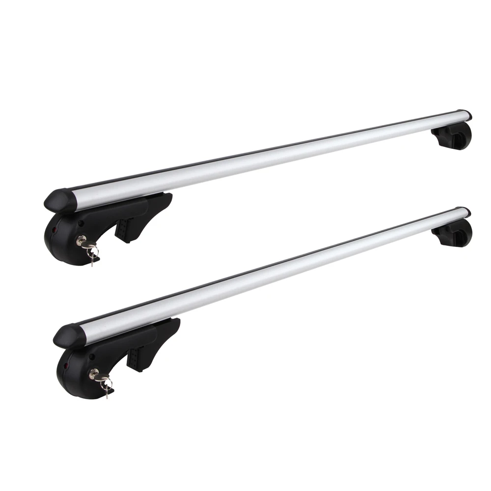Universal Lockable Aluminium Car Roof Rack Cross Bar 1200mmin Roof