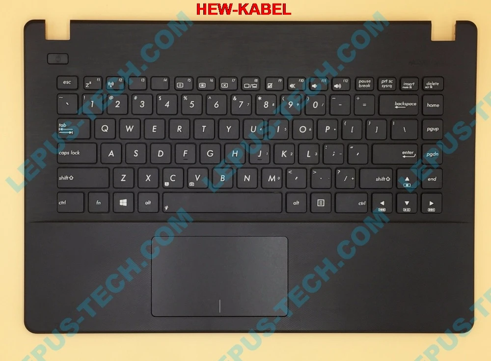 С раскладкой US UI клавиатура для ASUS X451 X451C с подставкой рук чехол сенсорной панелью