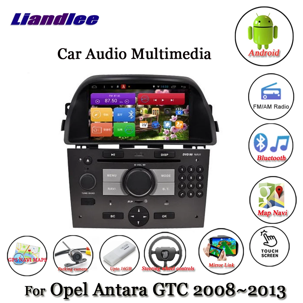 Liandlee для Opel Antara GTC 2008~ 2013 Android система Радио Стерео Carplay камера BT gps карта Navi Навигация экран мультимедиа