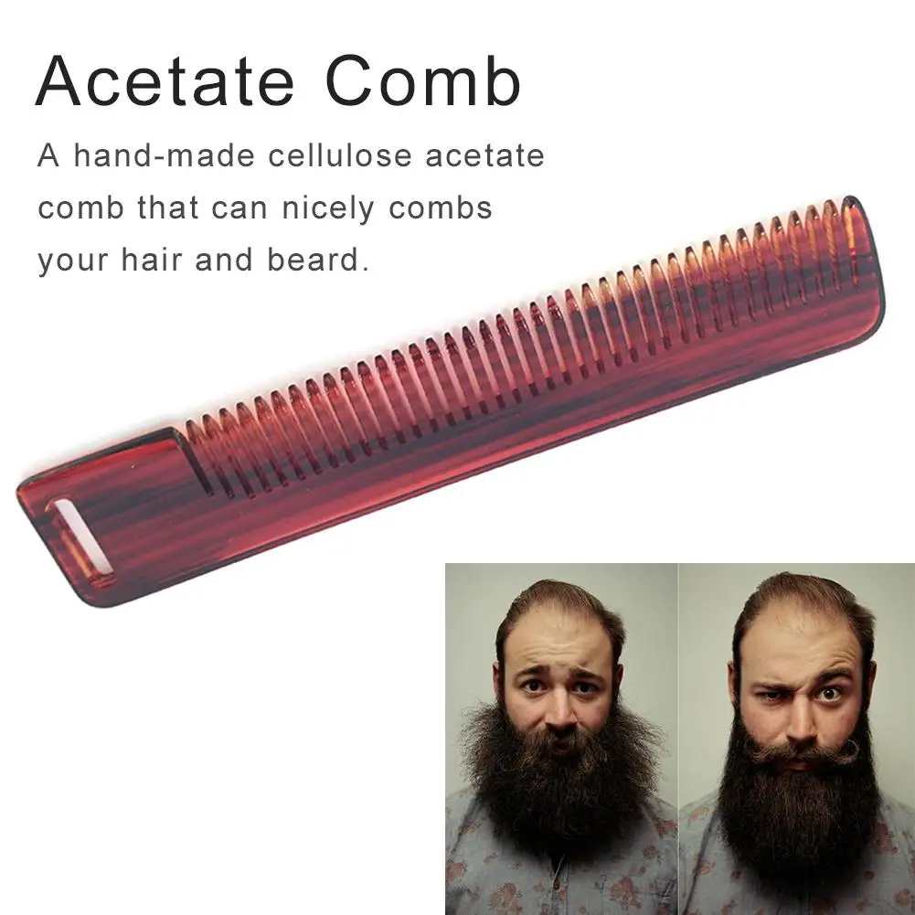 Парикмахерская расческа для стрижки ручной работы Антистатическая термостойкая расческа для волос для всех типов волос для мужчин и