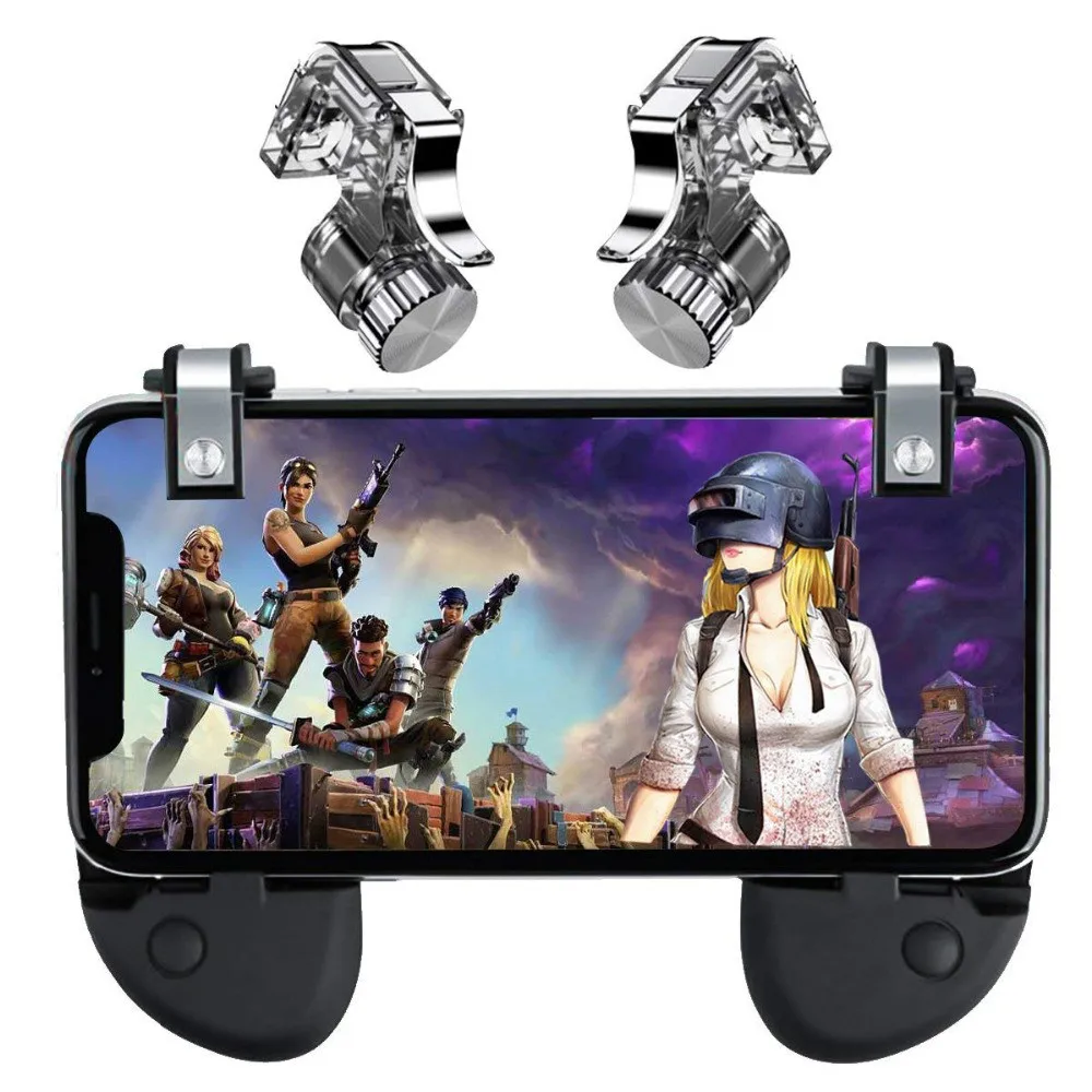 

PUBG Mobile Trigger Control Mobile Phone Button for iphone Android Joystick Fire L1R1 Game Shooting