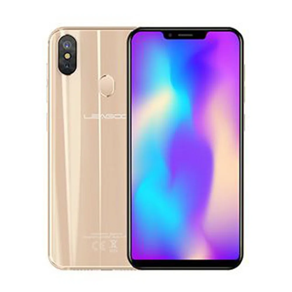 Смартфон LEAGOO S9 19:9 5,8" HD, ОЗУ 4 Гб ПЗУ 32 ГБ, Android 8,1, Восьмиядерный процессор, 13,0 МП, 4G, LTE, для распозна, распознавания лица, OTG, мобильный телефон - Цвет: Золотой